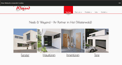 Desktop Screenshot of neeb-weyand.de